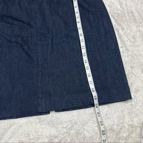 Ellen Tracy denim mini skirt - Picture 4 of 5